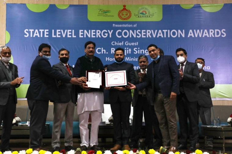 College has been awarded with 1st rank in institutions category at State Level Energy Conservation Awards, Panchkula, Haryana on 11.01.2022 - Engineering college Haryana Photos 